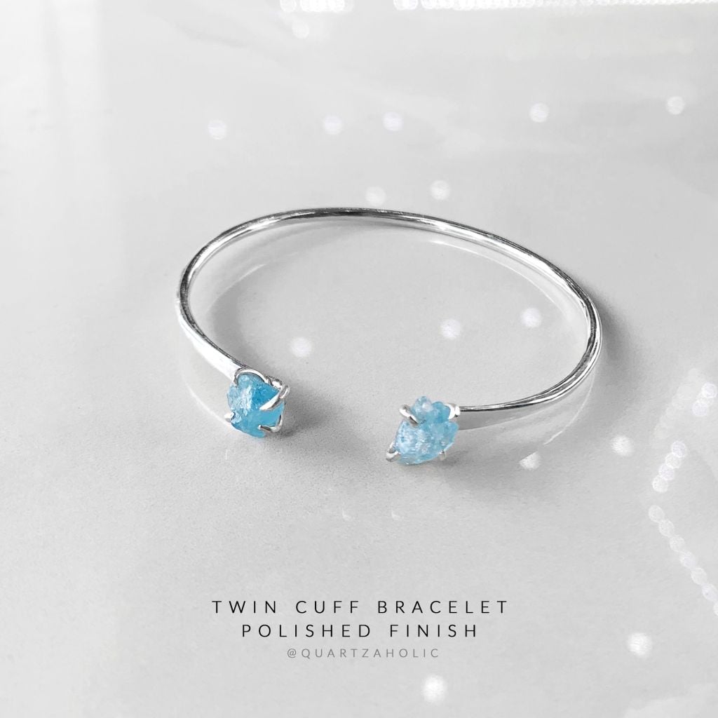 Vòng Tay Duo Cuff Aquamarine