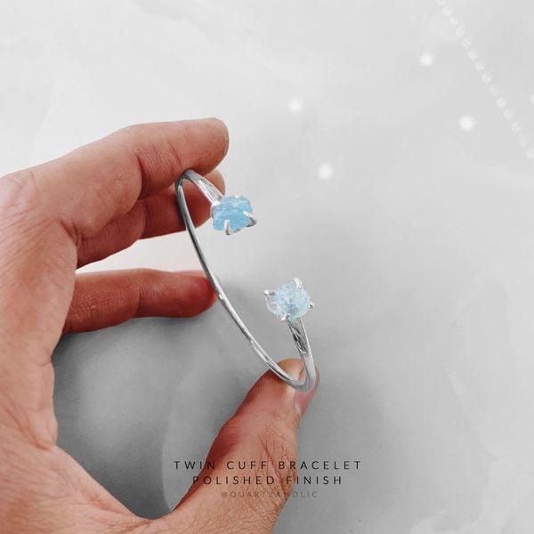  Vòng Tay Duo Cuff Aquamarine 