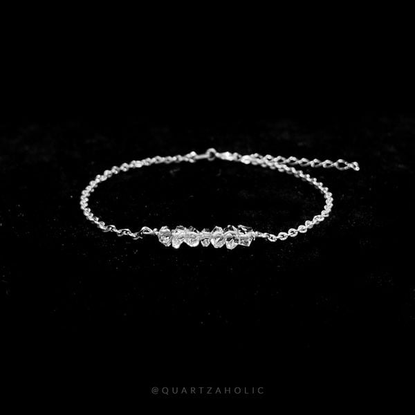  Vòng Tay Line Herkimer Diamond 