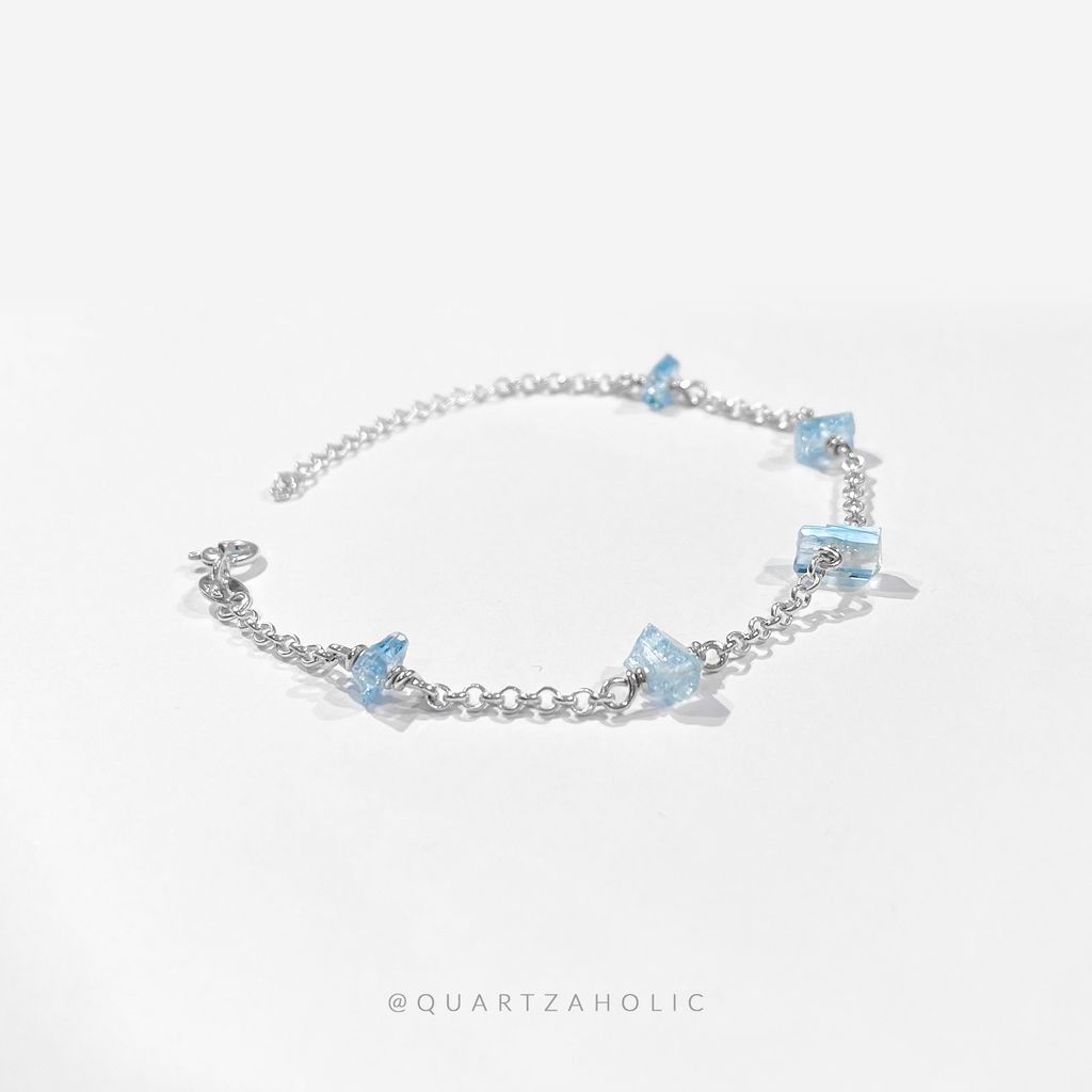 Vòng Tay Pure Aquamarine