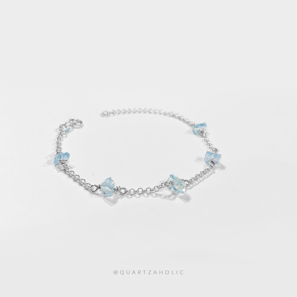 Vòng Tay Pure Aquamarine