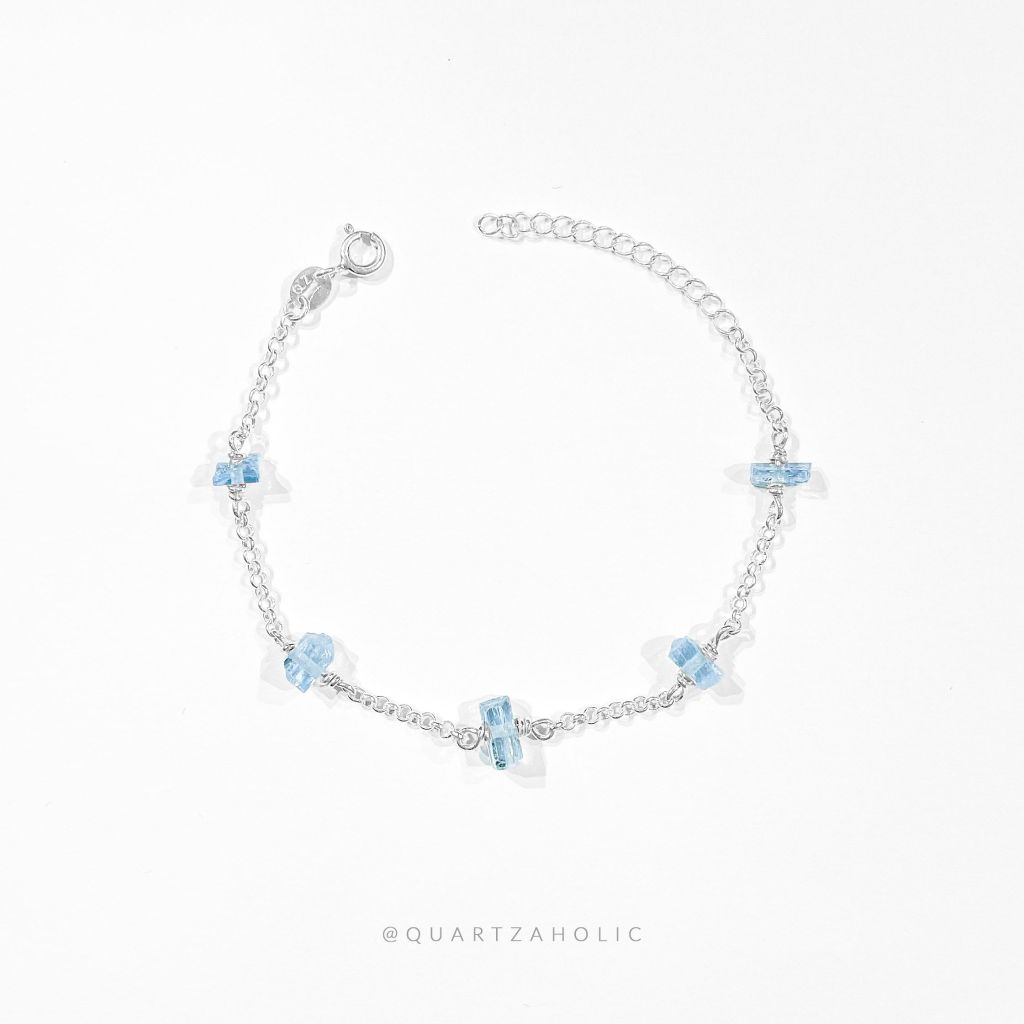 Vòng Tay Pure Aquamarine