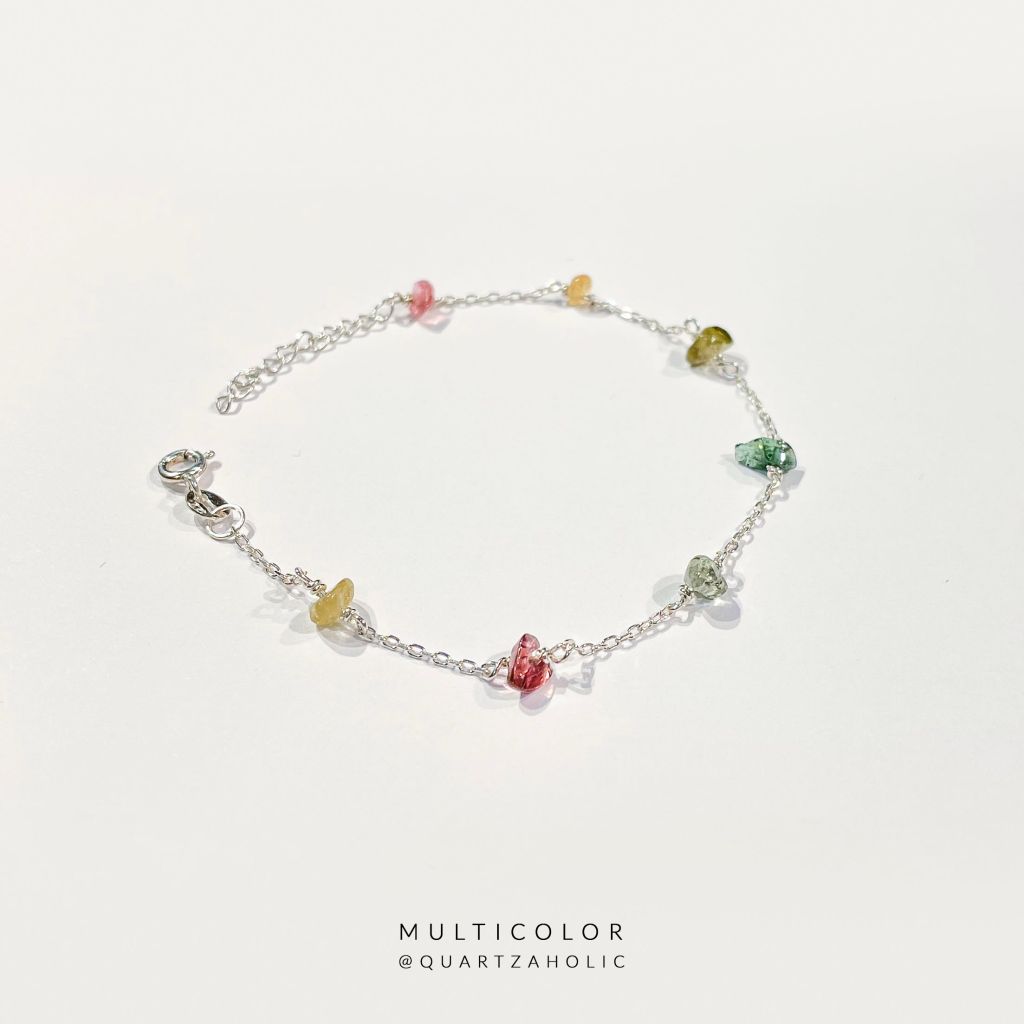 Vòng Tay Pure Tumbled Tourmaline