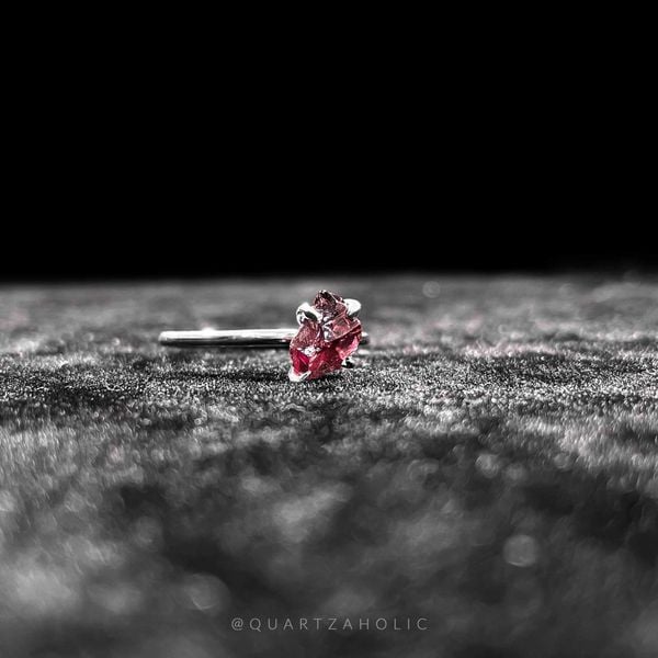  Nhẫn Claws Rhodolite Garnet  