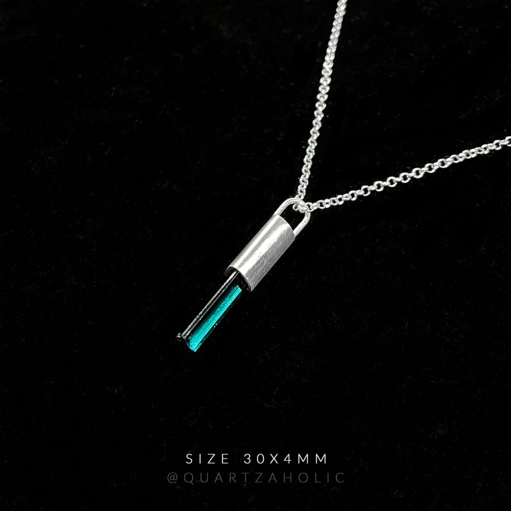 Mặt Dây Talisman Blue Tourmaline
