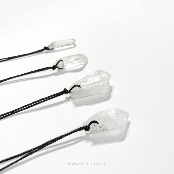  Dây Chuyền Sliding Clear Quartz 