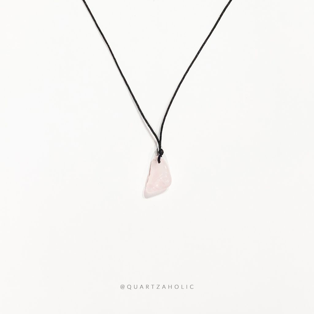 Dây Chuyền Sliding Rose Quartz
