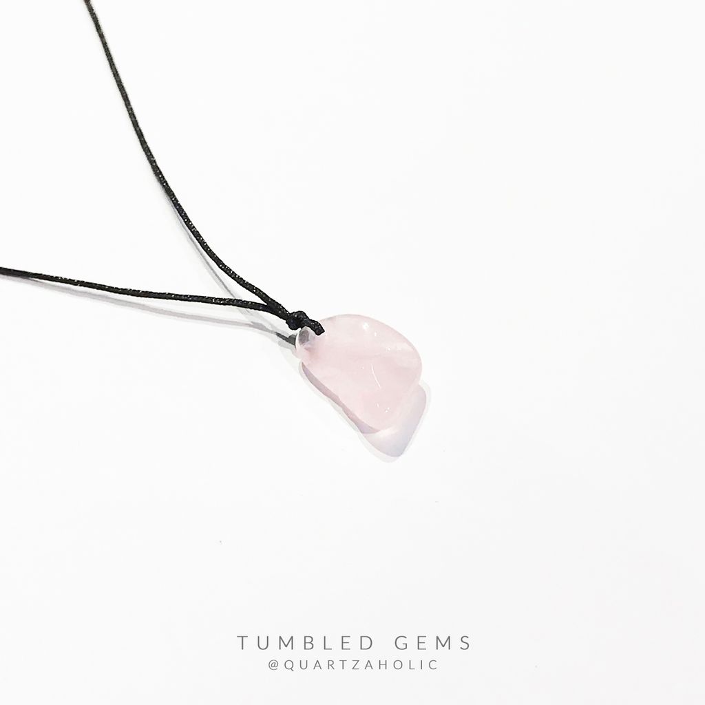 Dây Chuyền Sliding Rose Quartz