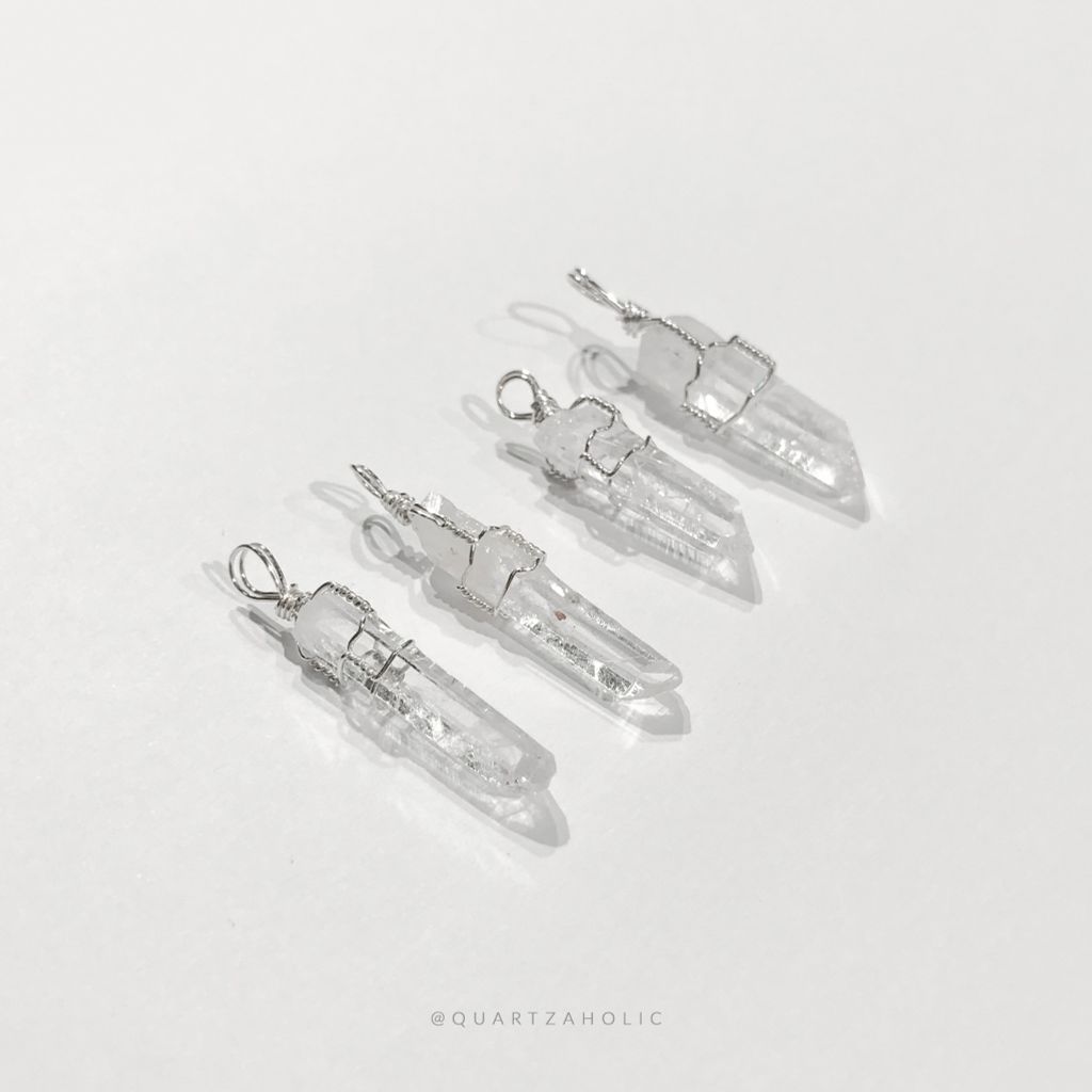 Mặt Dây Clear Quartz