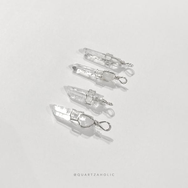  Mặt Dây Clear Quartz 