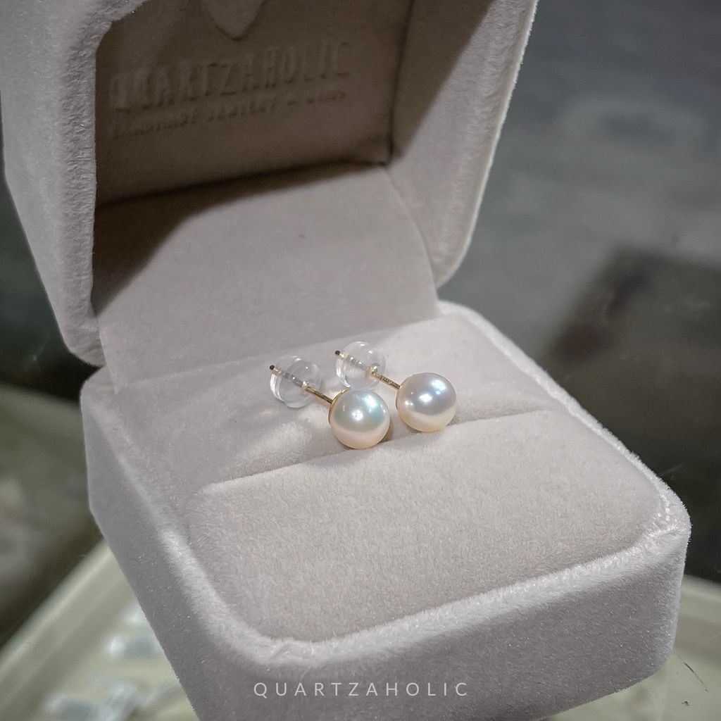 Bông Tai Stud Pearl