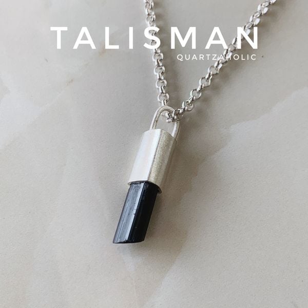  Mặt Dây Talisman Black Tourmaline 