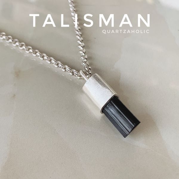  Mặt Dây Talisman Black Tourmaline 