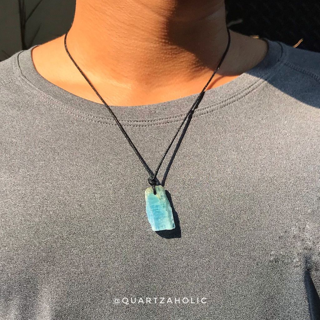 Dây Chuyền Sliding Aquamarine