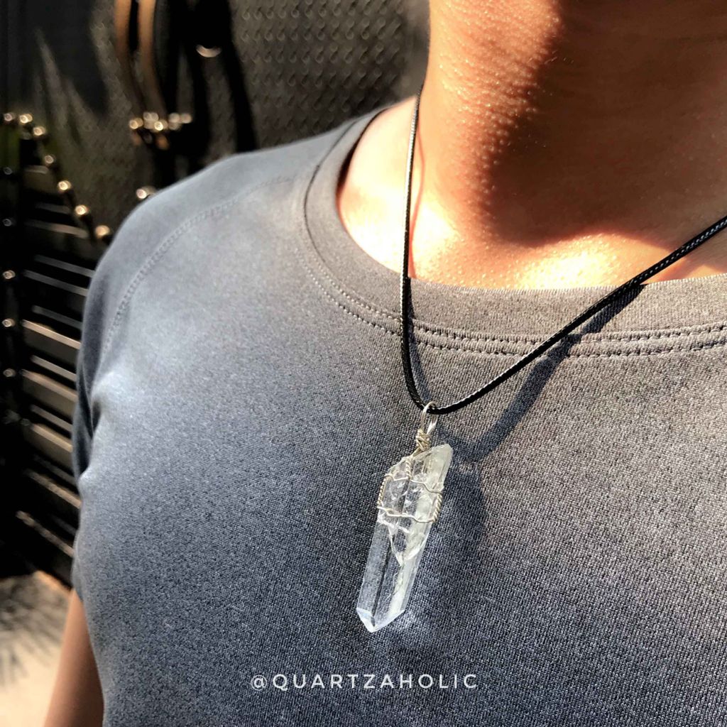 Mặt Dây Clear Quartz