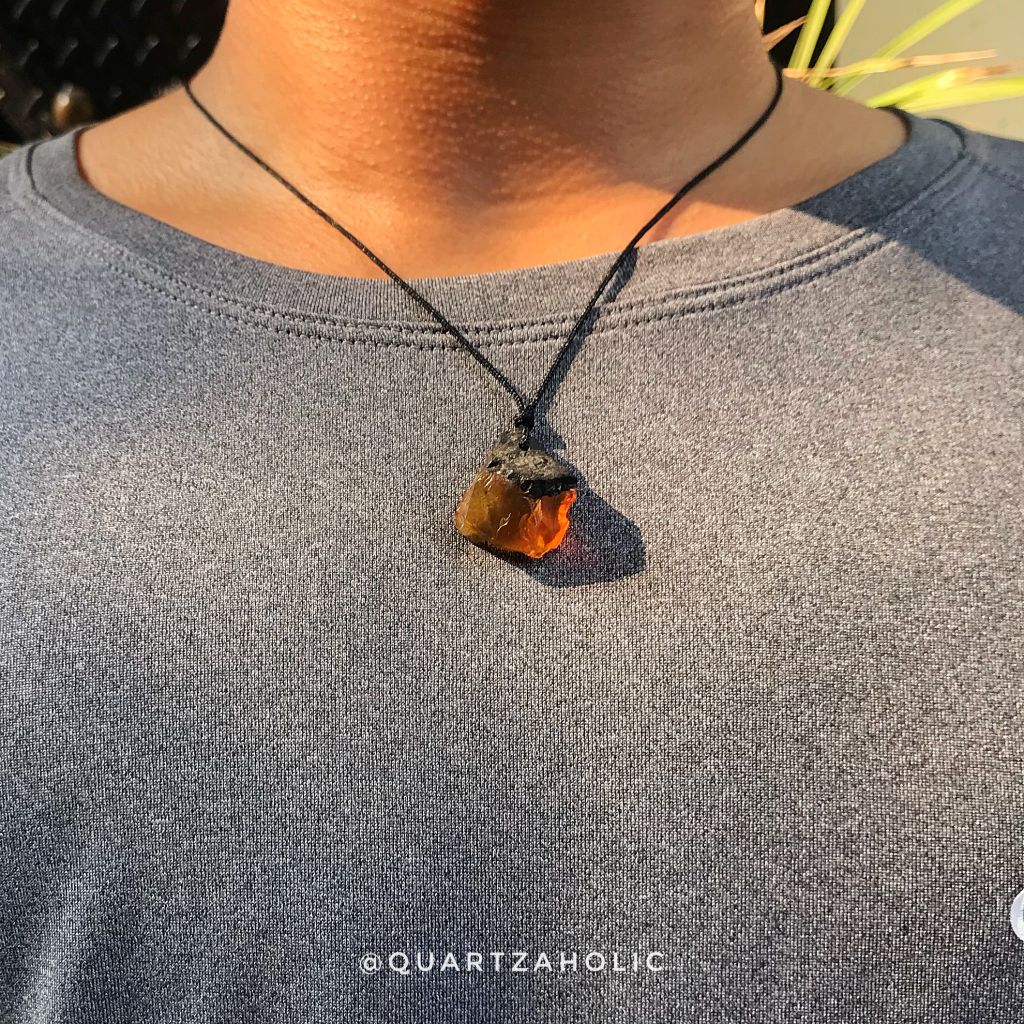 Dây chuyền Sliding Amber