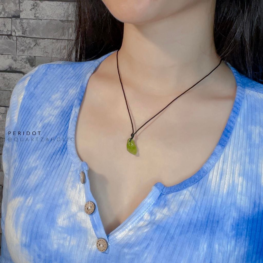 Dây Chuyền Sliding Peridot