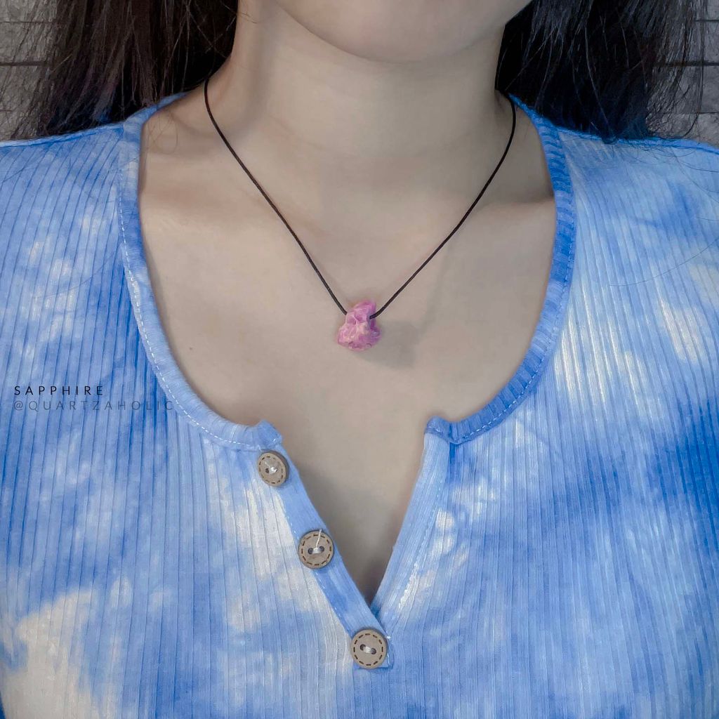 Dây Chuyền Sliding Sapphire