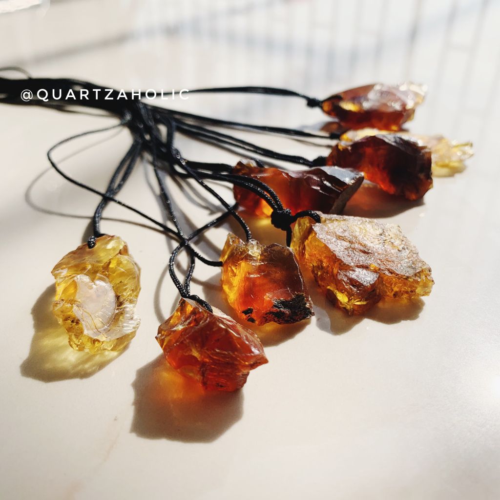 Dây chuyền Sliding Amber