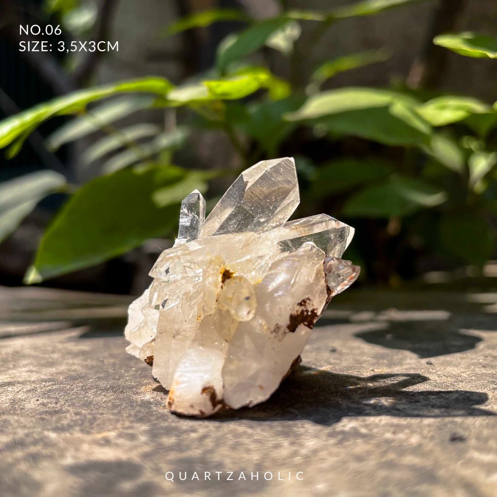 Cụm tinh thể Clear Quartz