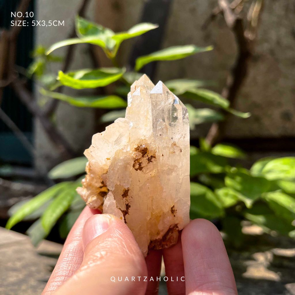 Cụm tinh thể Clear Quartz