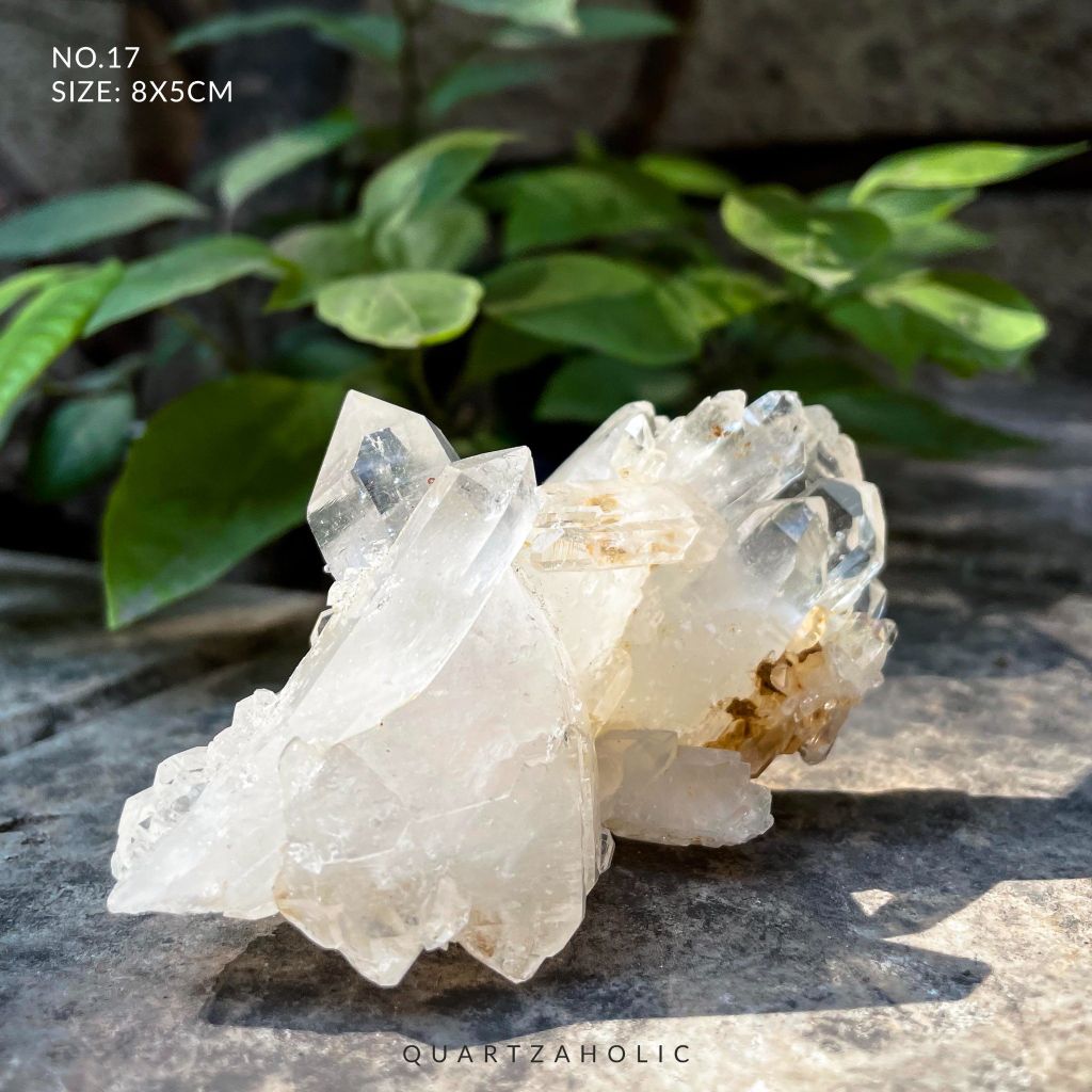 Cụm tinh thể Clear Quartz