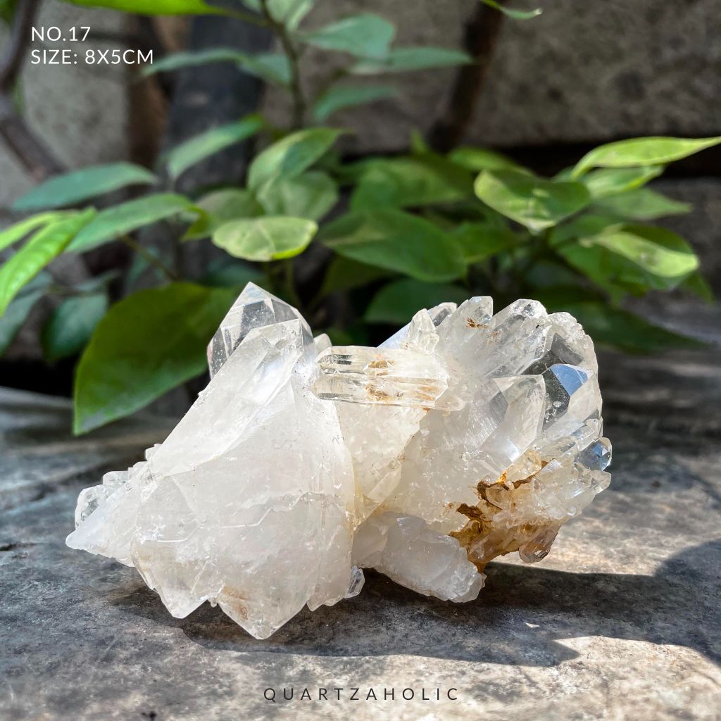 Cụm tinh thể Clear Quartz