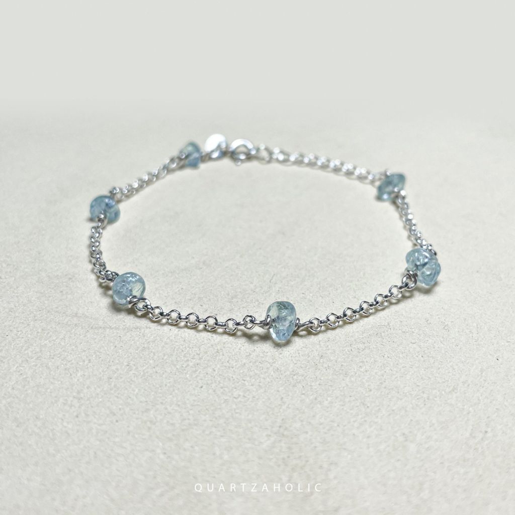 Vòng Tay Pure Aquamarine