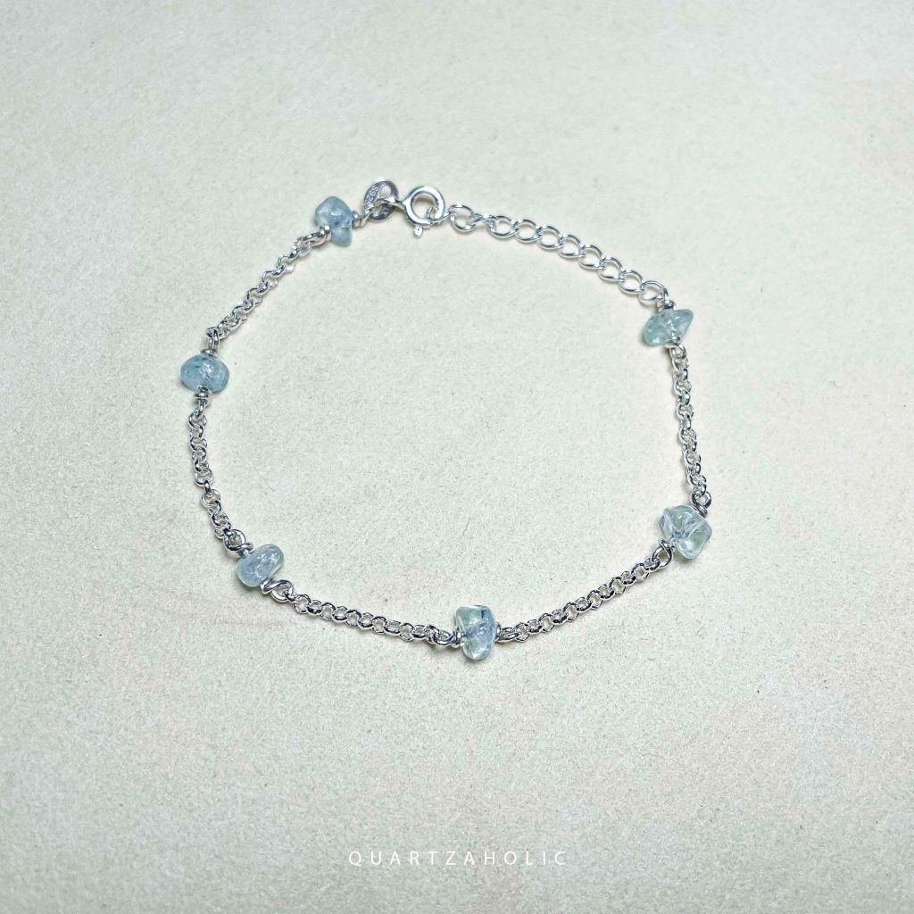 Vòng Tay Pure Aquamarine