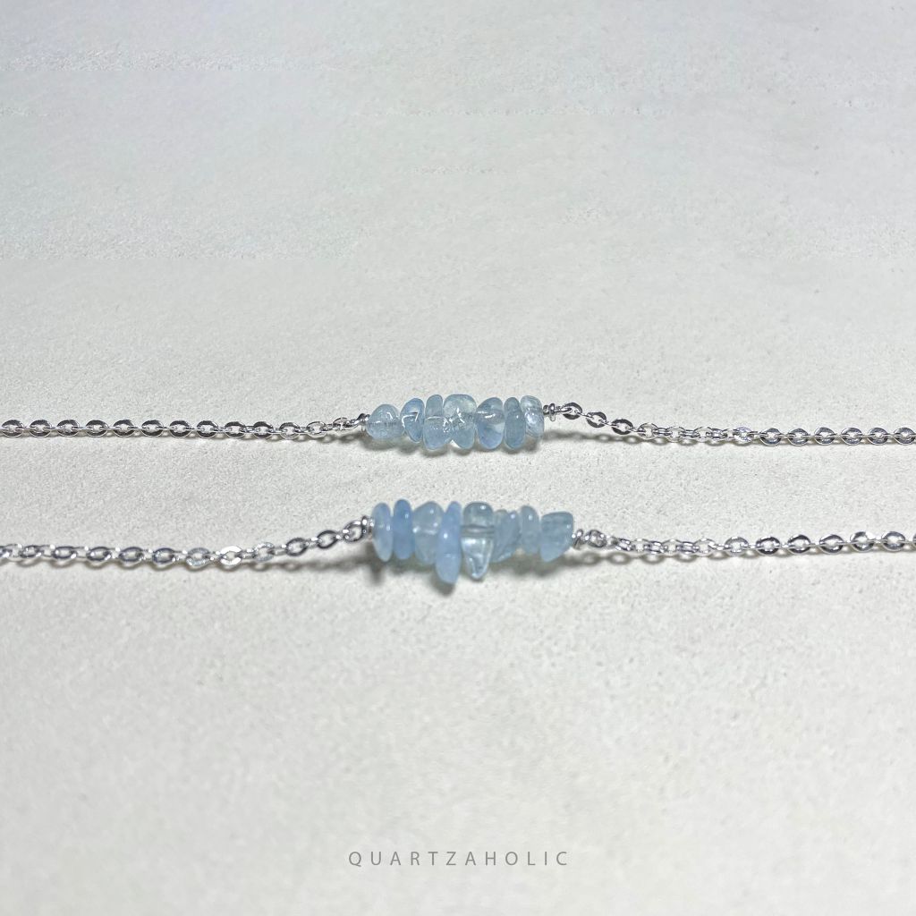 Vòng Tay Line Aquamarine