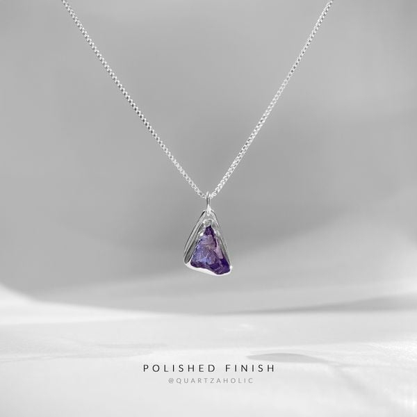  Mặt Dây  Freeset Amethyst 