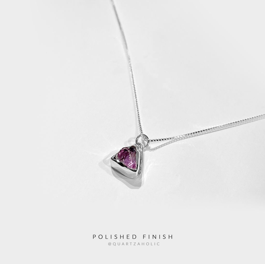 Mặt Dây  Freeset Amethyst
