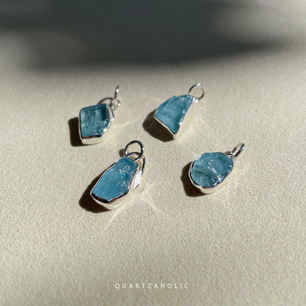 Mặt Dây Freeset Aquamarine
