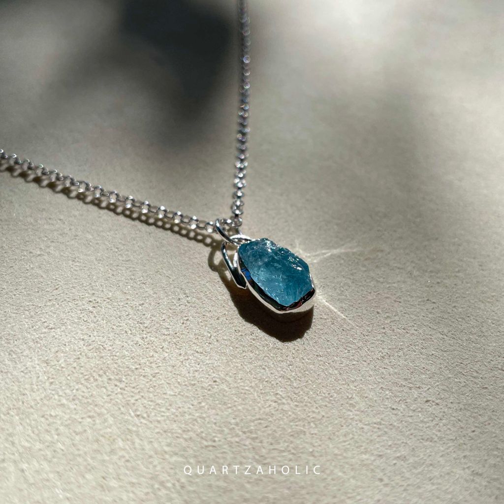 Mặt Dây Freeset Aquamarine