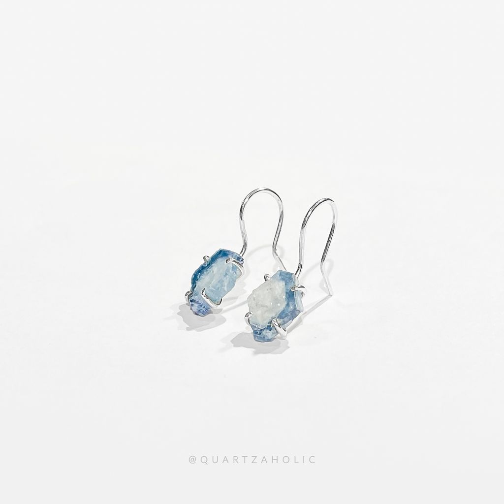 Bông Tai Drop Aquamarine