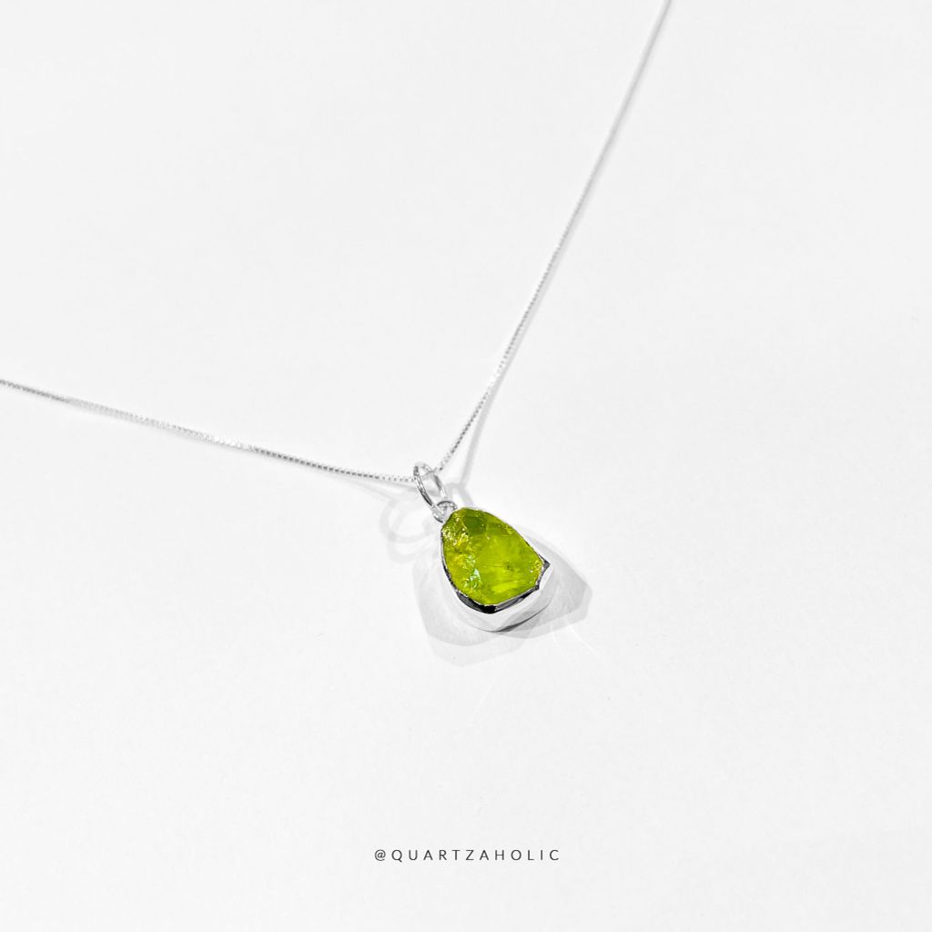 Mặt Dây Freeset Peridot