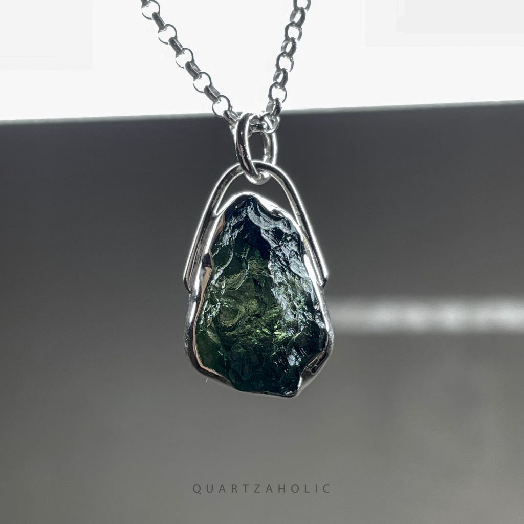 Mặt Dây Freeset Moldavite