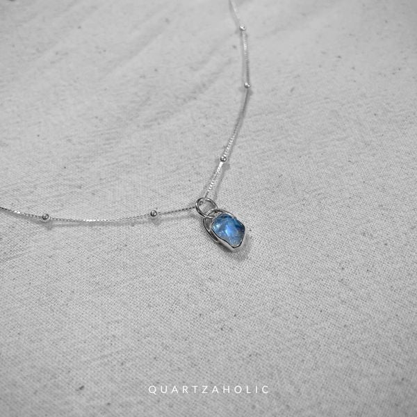  Mặt dây chuyền Freeset Raw Moonstone 
