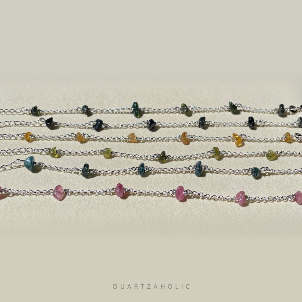 Vòng Tay Pure Tumbled Tourmaline