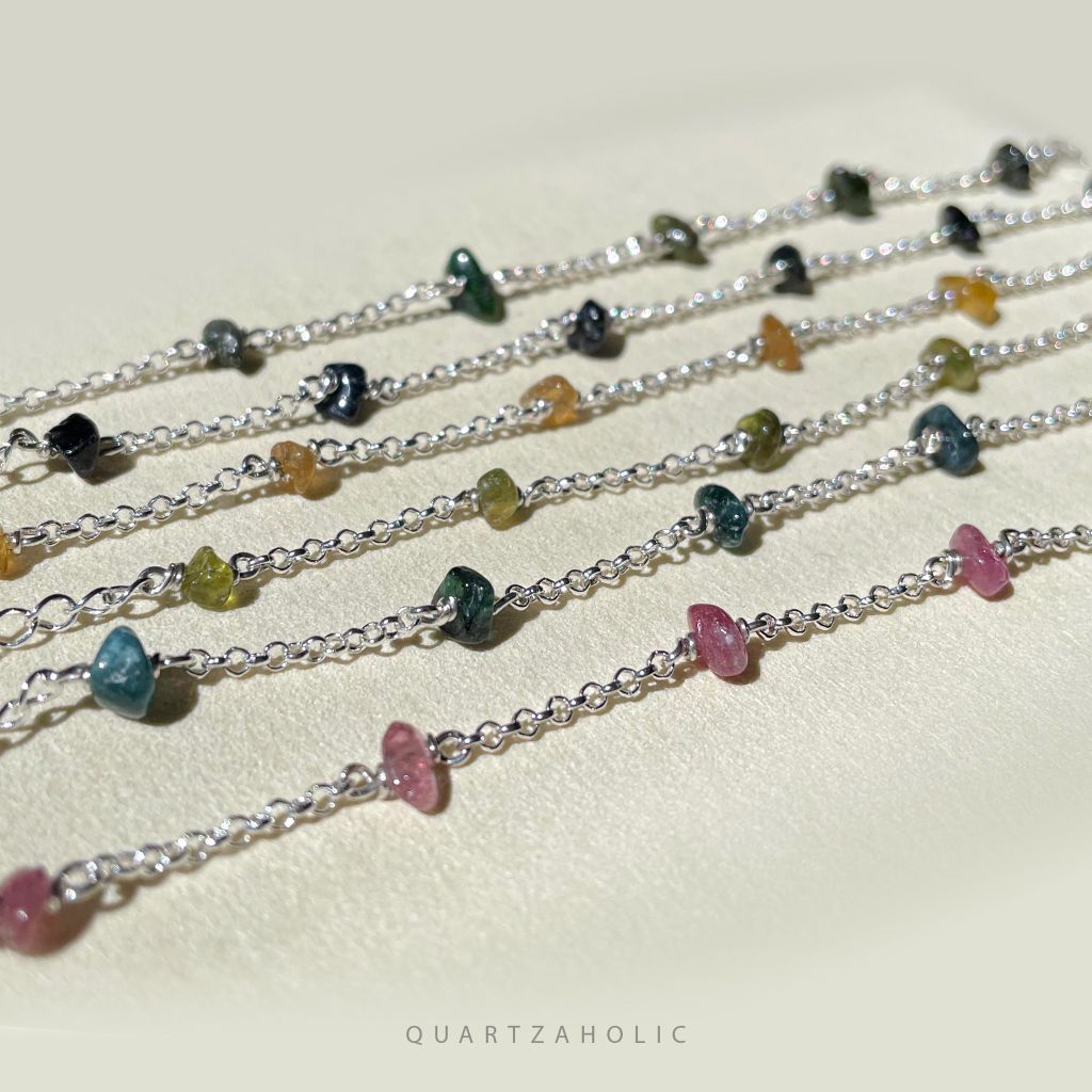 Vòng Tay Pure Tumbled Tourmaline