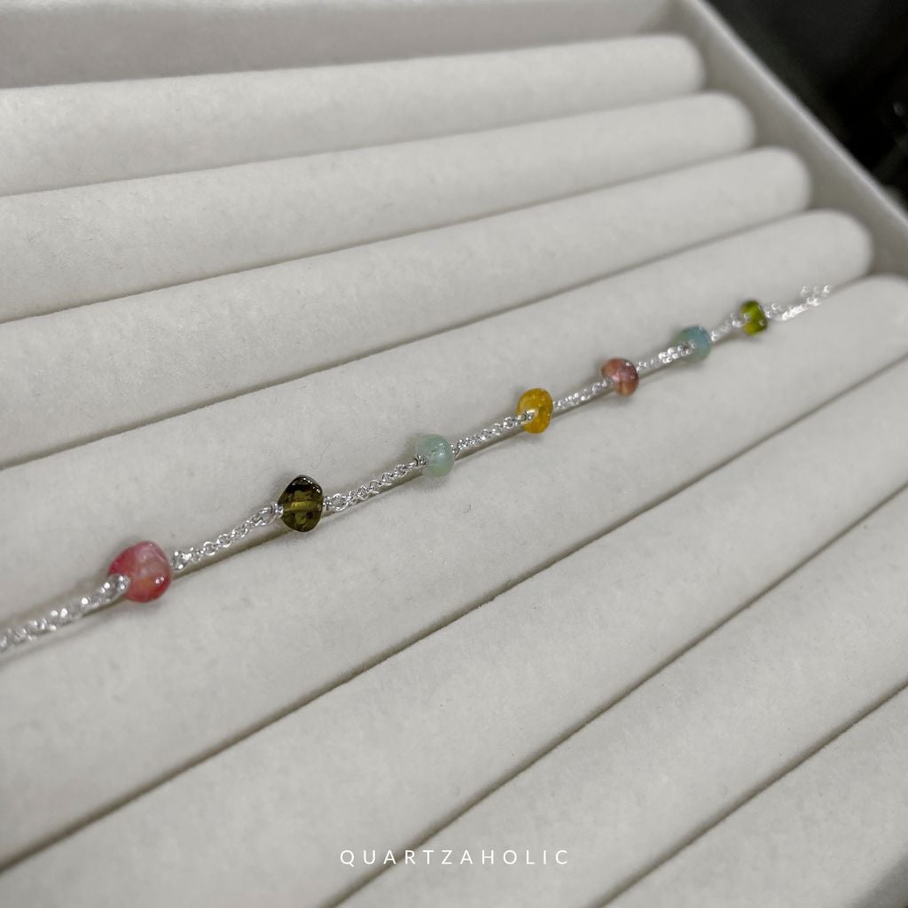 Vòng Tay Pure Tumbled Tourmaline