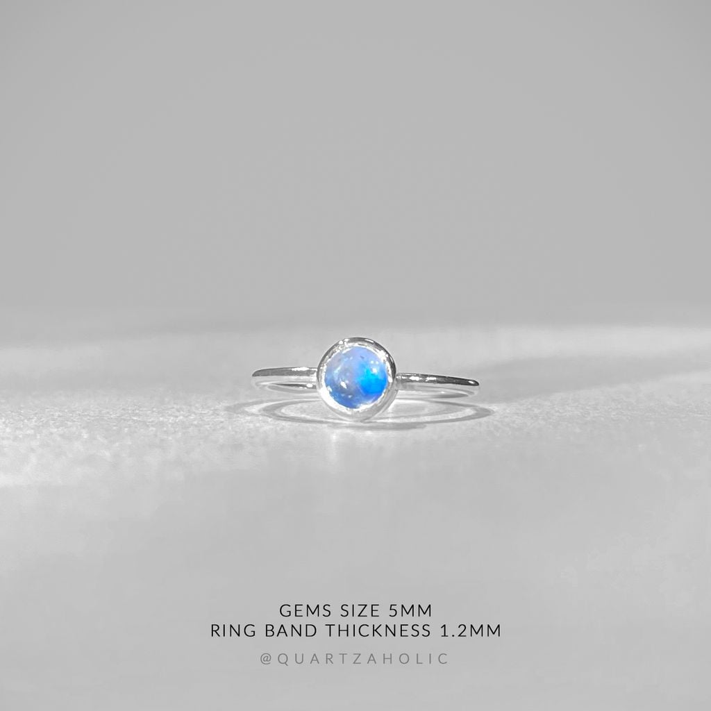 Nhẫn Freeset Moonstone
