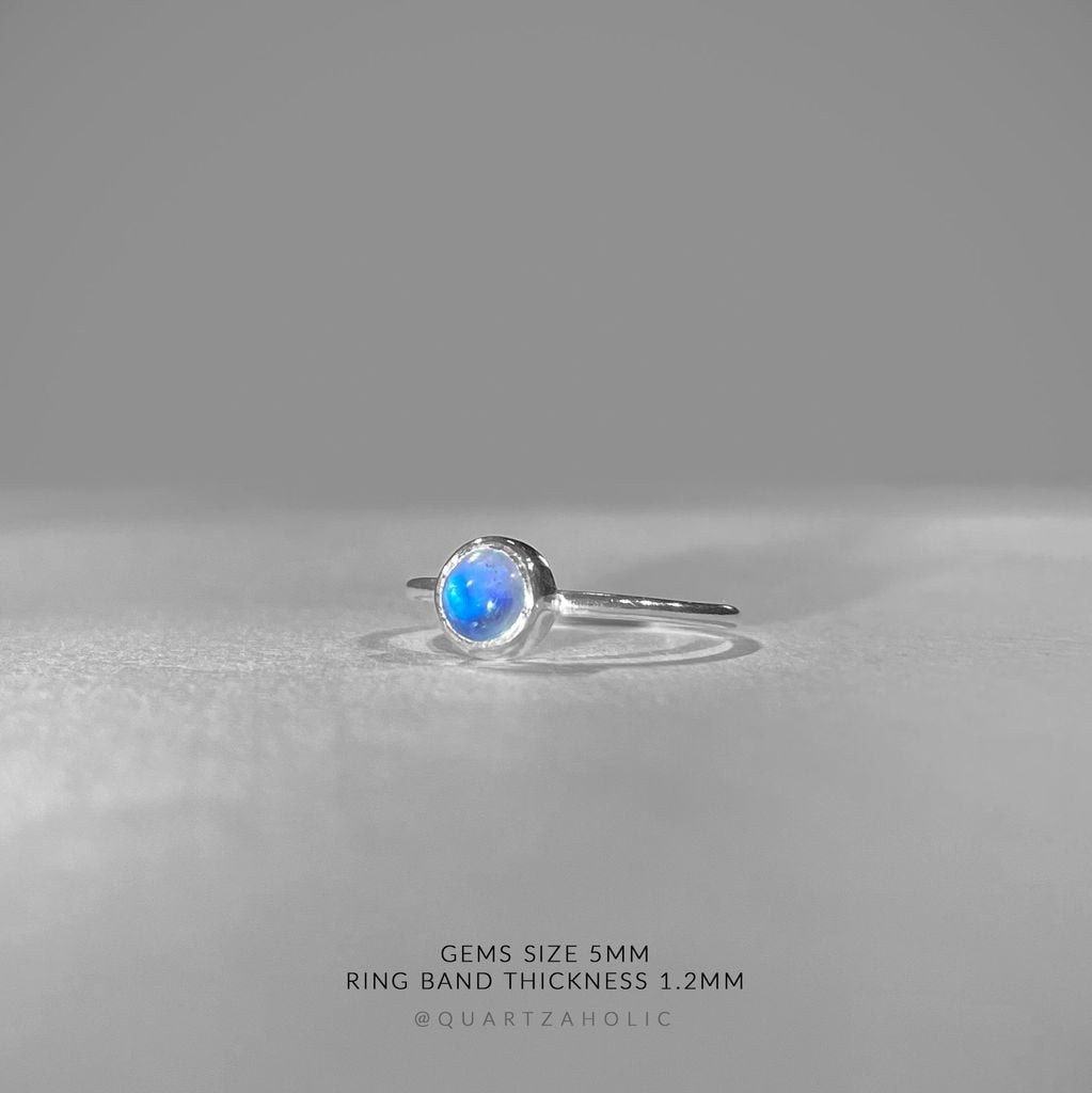 Nhẫn Freeset Moonstone