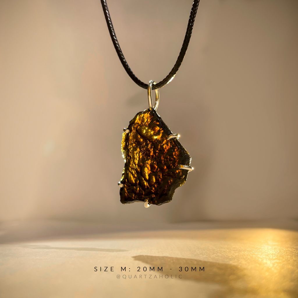 Mặt Dây Claws Indochinite Tektite