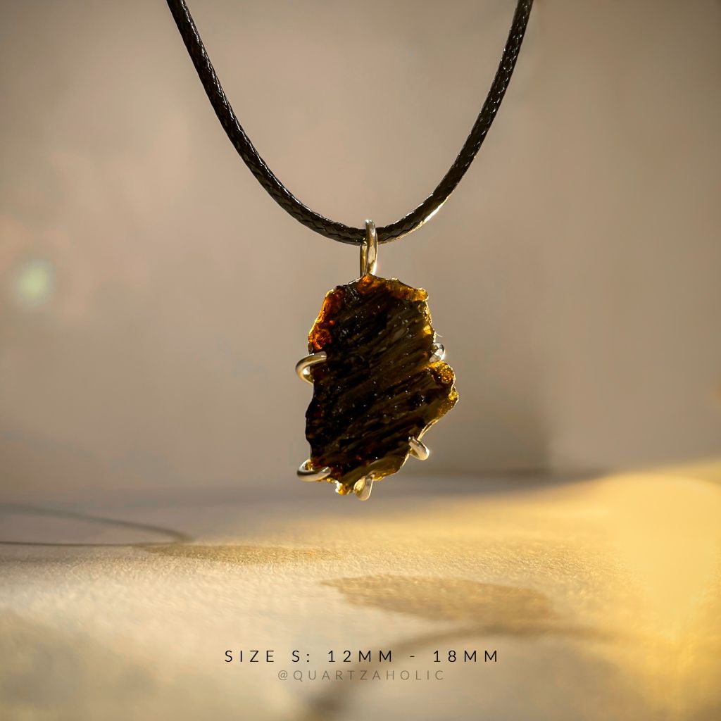 Mặt Dây Claws Indochinite Tektite