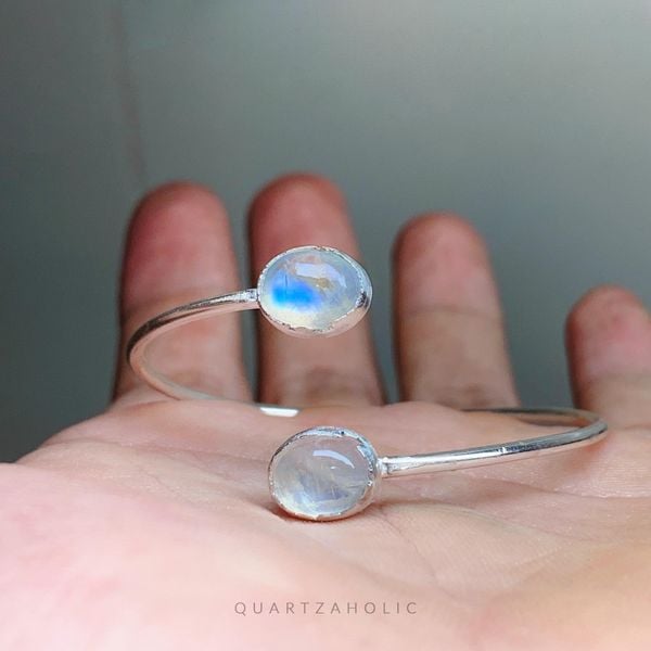  Vòng Tay Freeset Duo Cuff Moonstone 