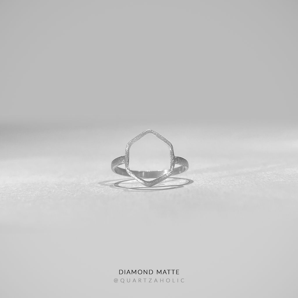 Nhẫn Silver Hexagon