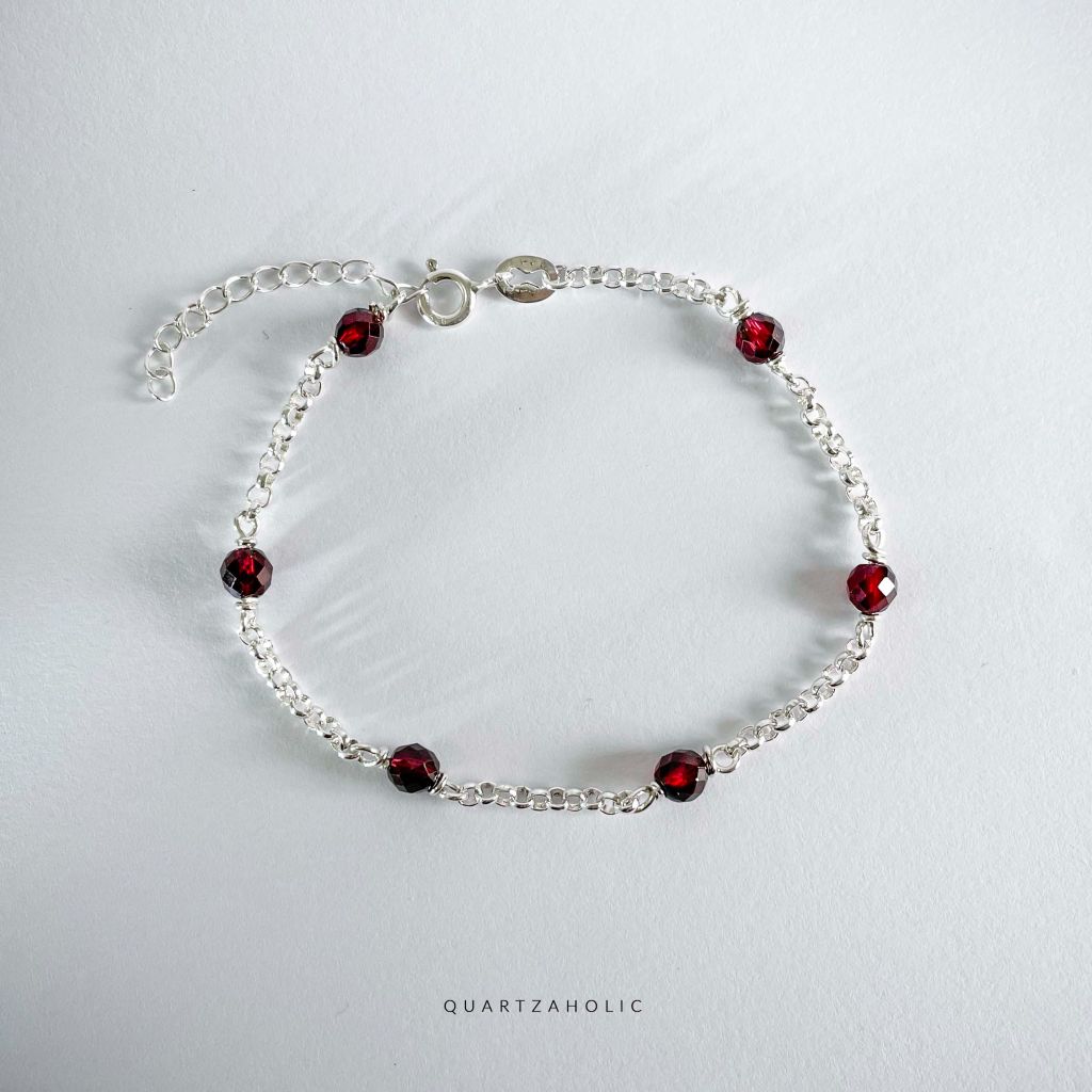 Vòng tay Pure Garnet