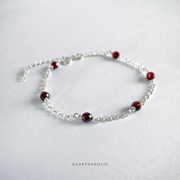  Vòng tay Pure Garnet 