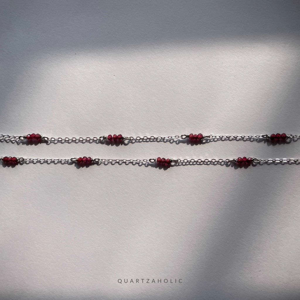Vòng tay Pure Garnet